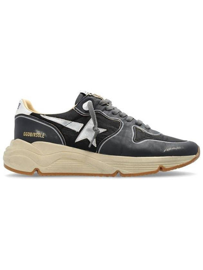 Running Sole Leather Low Top Sneakers Navy - GOLDEN GOOSE - BALAAN 2