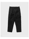 Ghost Piece O Ventile Cargo Straight Pants Black - STONE ISLAND - BALAAN 3