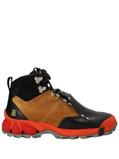 Tor Lacing Walker Boots Orange Black - BURBERRY - BALAAN 2