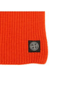 Compass Patch Wool Scarf Orange - STONE ISLAND - BALAAN 8