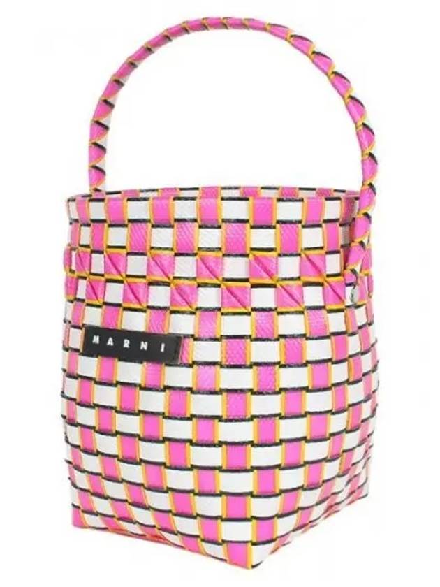 Multicolor Ford Tote Bag Light Pink M00332 M00IW 0MC46 1120247 - MARNI - BALAAN 1