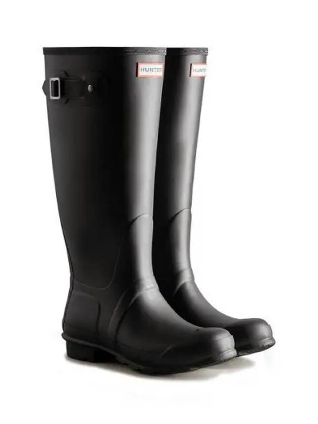 Original Tall Wide Fit Wellington Rain Boots Black - HUNTER - BALAAN 2