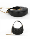 GG Marmont Half Moon Mini Bag Black - GUCCI - BALAAN 4