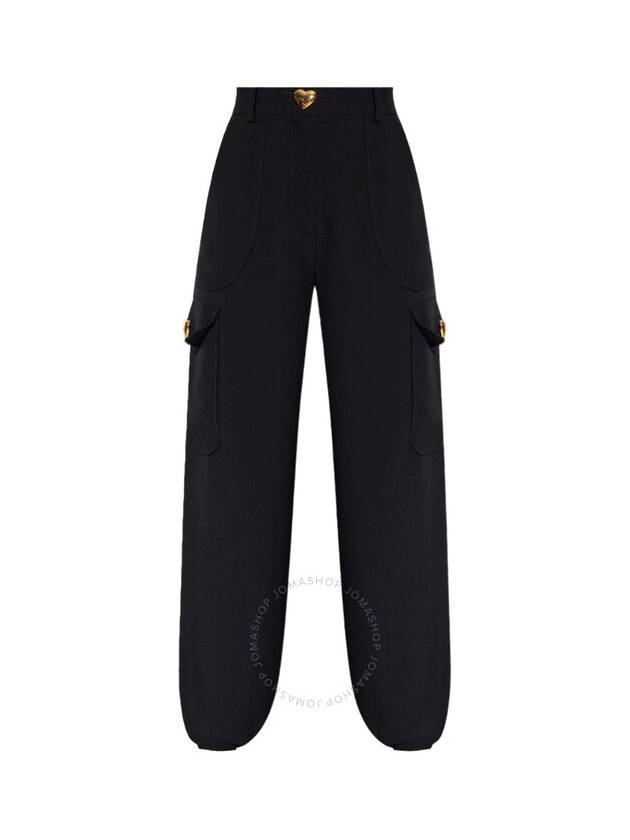 Moschino Ladies High-Waisted Cargo Trouser, Brand Size 42 (US Size 8) - MOSCHINO - BALAAN 1