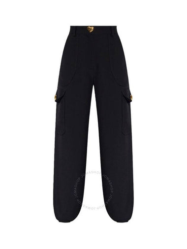 Moschino Ladies High-Waisted Cargo Trouser, Brand Size 42 (US Size 8) - MOSCHINO - BALAAN 1