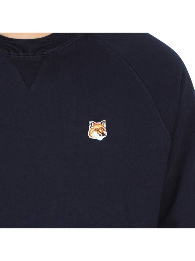 Fox Head Patch Classic Sweatshirt Navy - MAISON KITSUNE - BALAAN 9