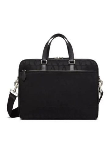 Iconographe Briefcase Black - VALENTINO - BALAAN 1