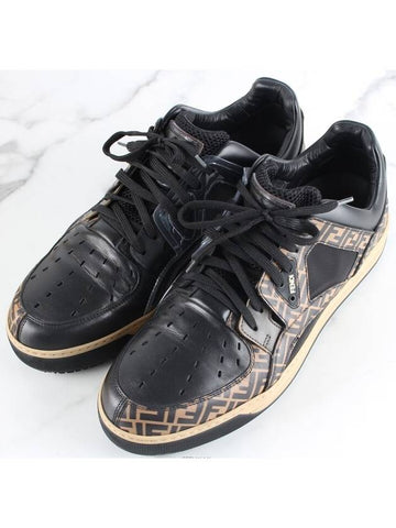 FF pattern leather sneakers 9 280 - FENDI - BALAAN 1