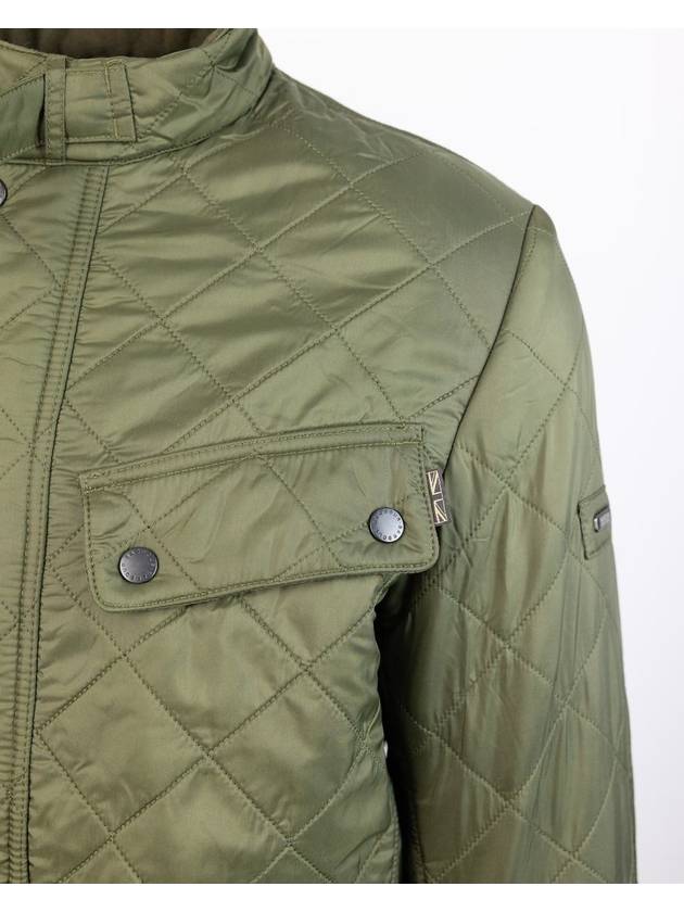 International Ariel Polar Quilted Jacket Olive - BARBOUR - BALAAN 4