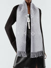 LV Essential Scarf Light Grey - LOUIS VUITTON - BALAAN 4