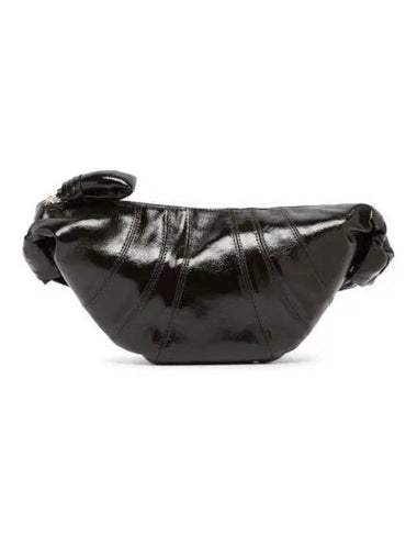 Small Croissant Shoulder Bag Black - LEMAIRE - BALAAN 1