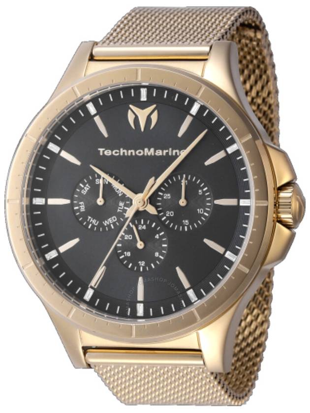 Technomarine Moonsun Quartz Charcoal Dial Men's Watch TM-822022 - TECHNOMARINE - BALAAN 1