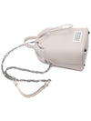 5AC Number Logo Texture Leather Bucket Bag Grey - MAISON MARGIELA - BALAAN 6