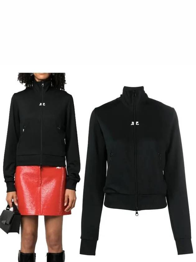 Interlock Track Jacket Black - COURREGES - BALAAN 2