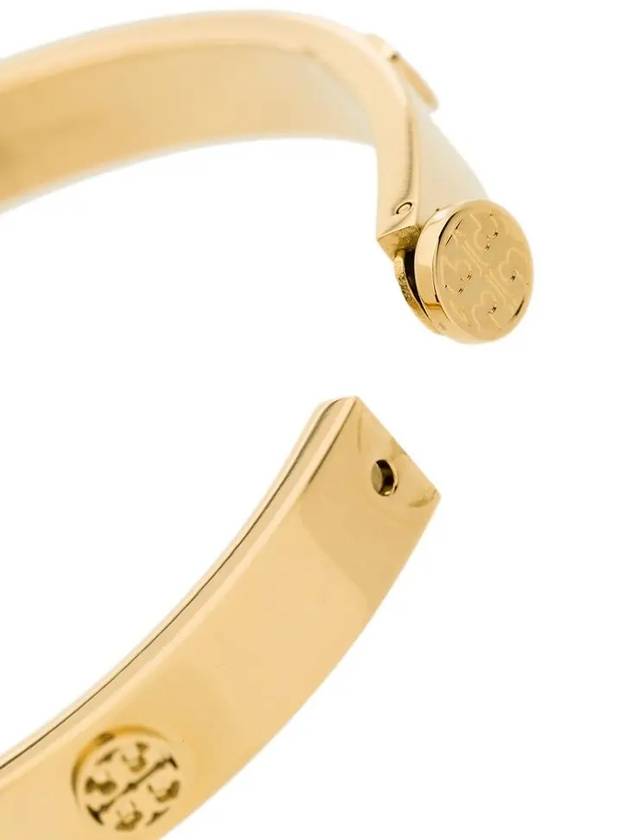 Miller Hinged Stud Bangle Bracelet Gold - TORY BURCH - BALAAN 5