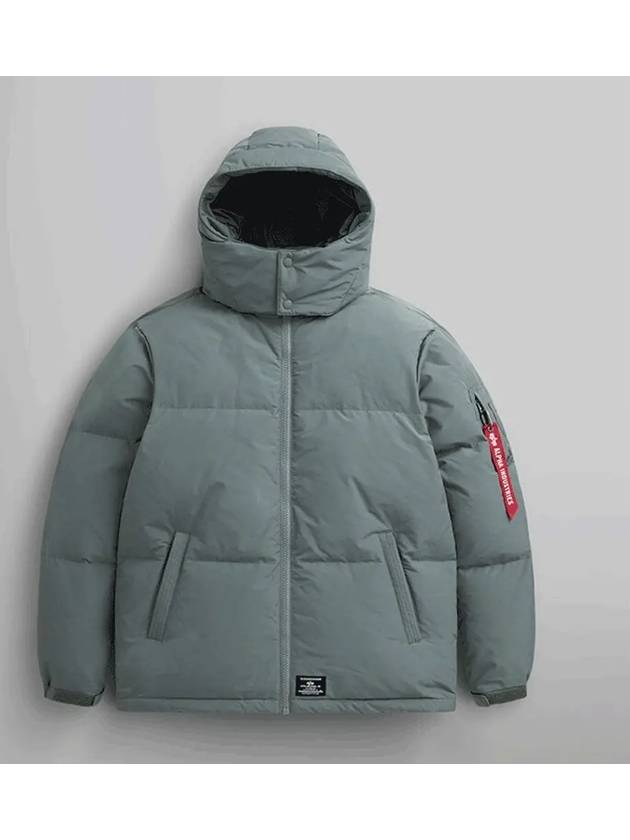 Alpine The Street Men s Puffer Parka Padding MJH53500C1 FIELD GRAY - ALPHA INDUSTRIES - BALAAN 1