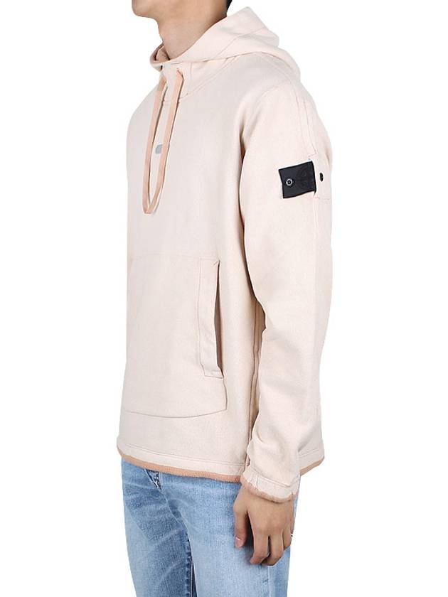 Shadow Project Graphic Hoodie Beige - STONE ISLAND - BALAAN 4