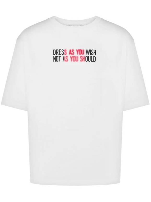 Moschino T-Shirt With Print - MOSCHINO - BALAAN 1