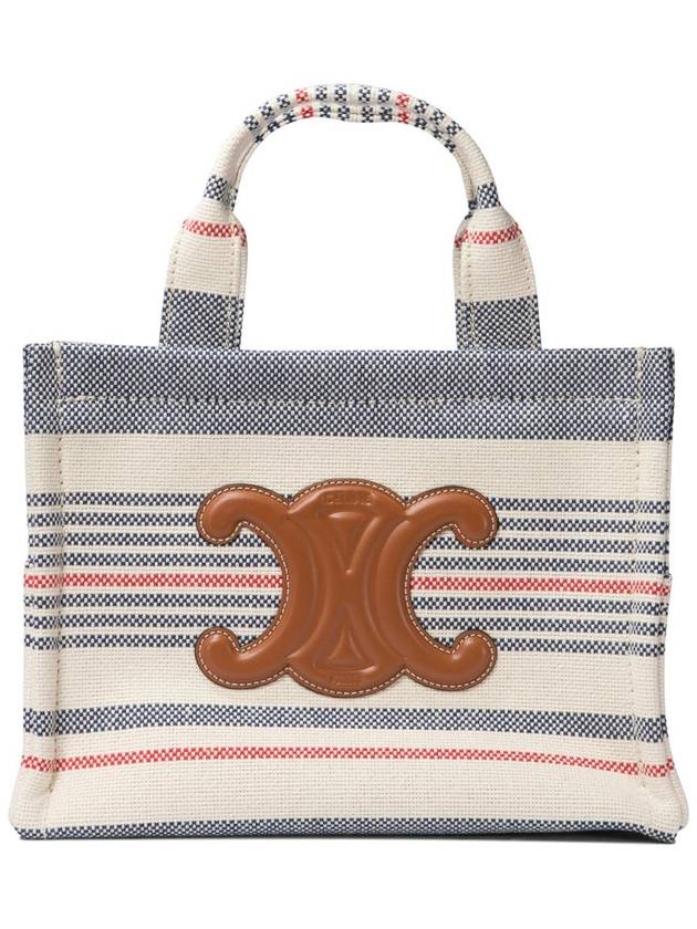 Cabas Thais Striped Small Tote Bag - CELINE - BALAAN 1