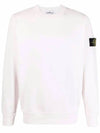 Wappen Patch Crew Neck Sweatshirt Light Pink - STONE ISLAND - BALAAN 2