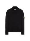 Wappen Patch Wool Turtleneck Black - STONE ISLAND - BALAAN 2