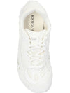 Orbit Mesh Rubber Low Top Sneakers Silver White - BOTTEGA VENETA - BALAAN 4