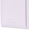 Gancini Compact Half Wallet Lavender - SALVATORE FERRAGAMO - BALAAN 6