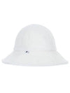 Women s Stitched Bucket Hat 8624LXAH IVORY - BLACK&WHITE - BALAAN 3