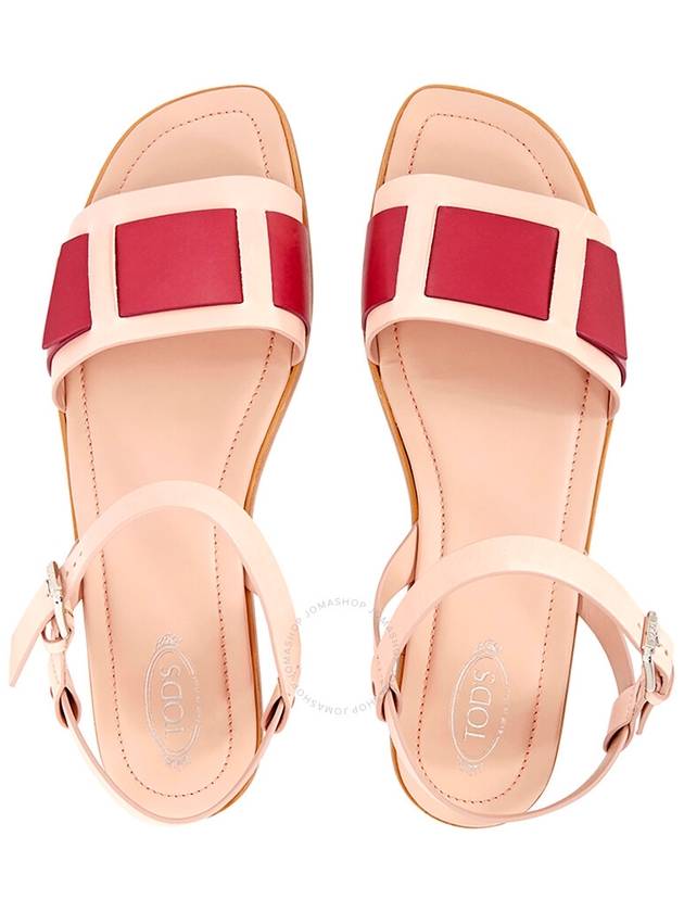 Tods Womens Sandals Powder ( US Size Medium Red, Brand Size 34 ( US Size 4 ) - TOD'S - BALAAN 3