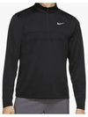 Men's Dri-Fit Essential Half-Zip Long-Sleeve T-Shirt Black - NIKE - BALAAN 2