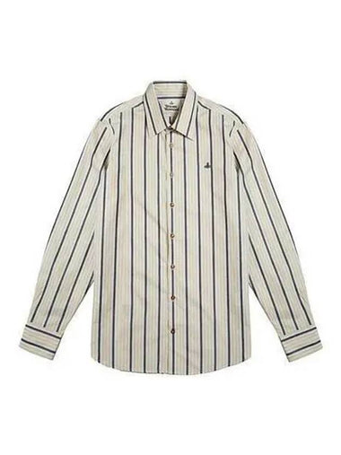 Vivienne West Wood Ghost Stripe Shirt Multi 2401000J W003V - VIVIENNE WESTWOOD - BALAAN 1