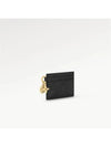 LV Charm Monogram Empreinte Leather Card Wallet Black - LOUIS VUITTON - BALAAN 4