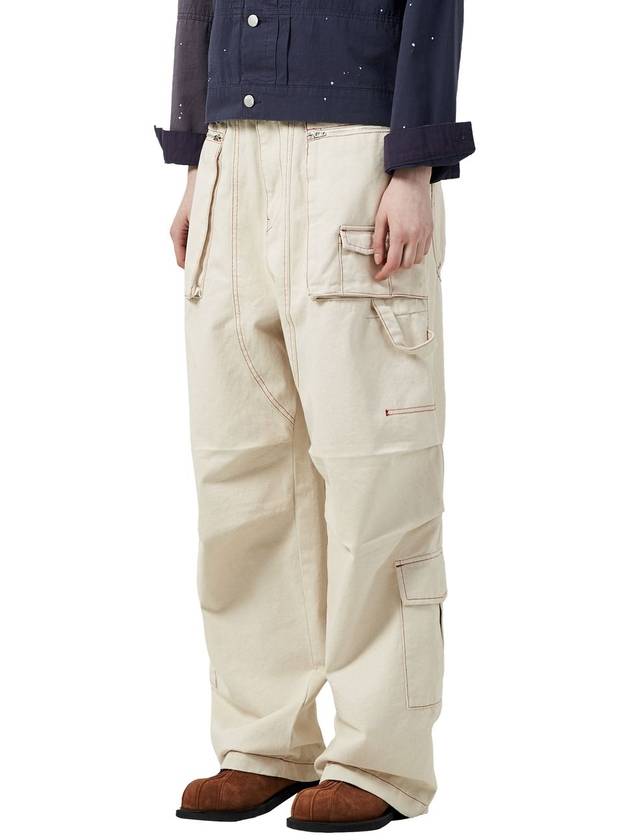 LINE CARPENTER PANTS : DIRTY WHITE - BIG UNION - BALAAN 1