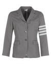 Women's Diagonal Armband Tailored Jacket Gray - THOM BROWNE - BALAAN 1