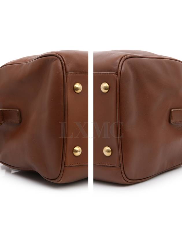 Duffel bag camel brown Boston 322049 cross - SAINT LAURENT - BALAAN 7