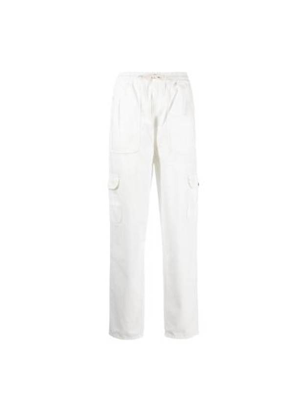 Drawstring Straight Pants White - ISABEL MARANT - BALAAN 2