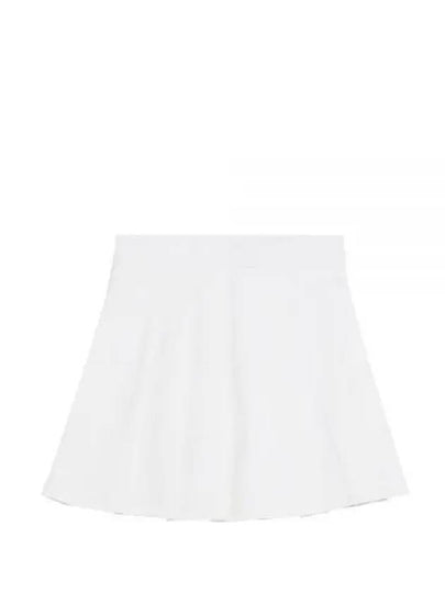 Women's Adina Pleated Skirt White - J.LINDEBERG - BALAAN 2