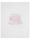 Re-Nylon Triangle Logo Bucket Hat Alabaster Pink - PRADA - BALAAN 2