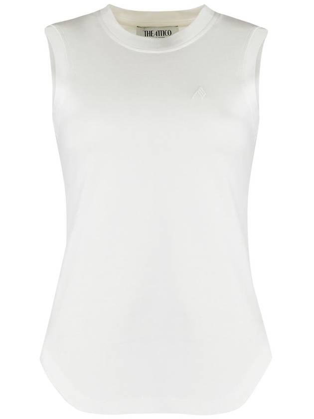 The Attico Cotton Tank Top - THE ATTICO - BALAAN 1