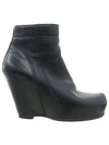 Smith Market black color boots women s shoes - RICK OWENS - BALAAN 3