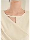 Poshley neck point wrap blouse - MICANE - BALAAN 2