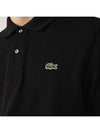 Men's Original L1312 Long Sleeve Cotton Polo Shirt Black - LACOSTE - BALAAN 5