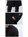 LOGO PARKA BLACK - THE EDITOR - BALAAN 6