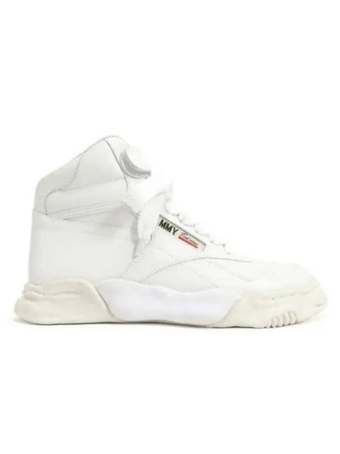 Yasuhiro Mihara Women's White Freddy High Top Sneakers A08FW701 WH - MAISON MIHARA YASUHIRO - BALAAN 1