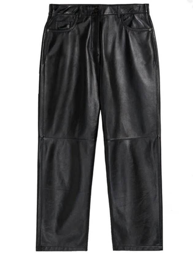 Leana Straight Pants Black - S MAX MARA - BALAAN 1