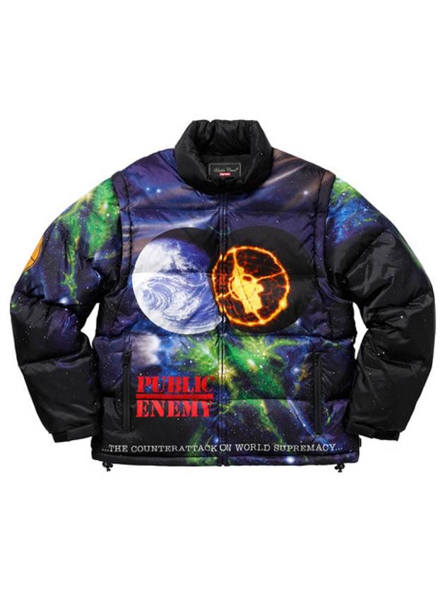 UNDERCOVER PUBLIC ENEMY PUFFY JACKET - SUPREME - BALAAN 1