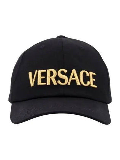 Logo Ball Cap Black - VERSACE - BALAAN 2