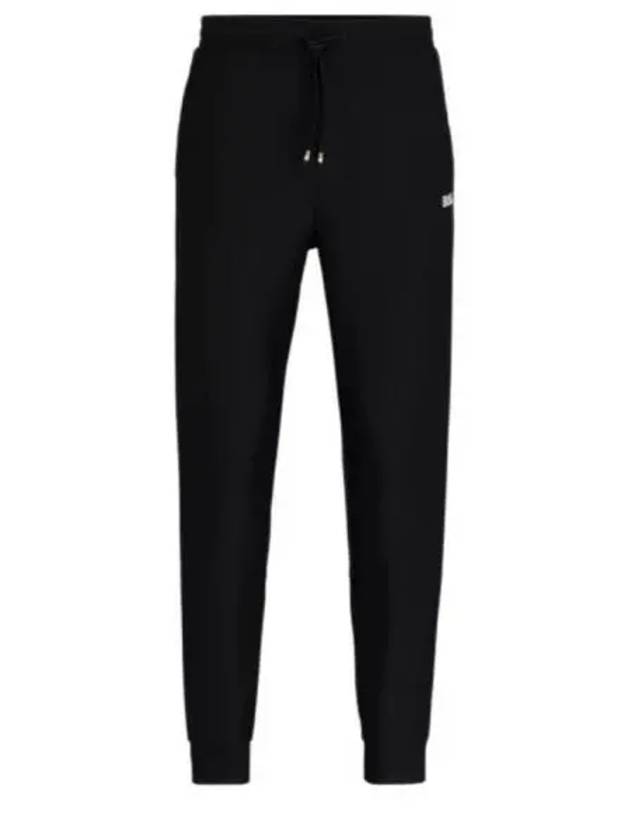 Berrettini Stripe Detail Track Pants Black - HUGO BOSS - BALAAN 2