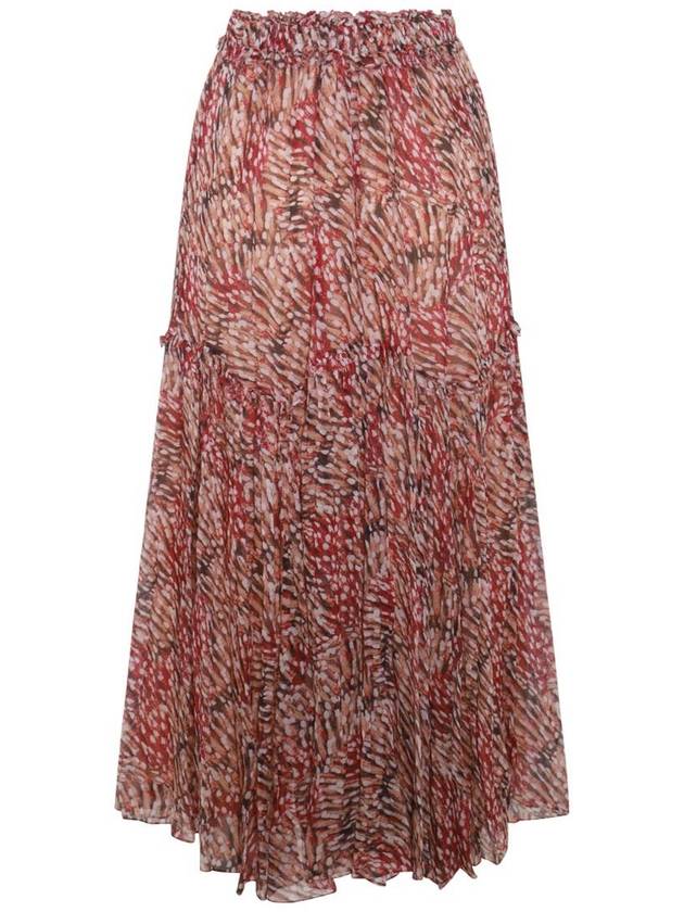 Veronique Pleated Midi Skirt JU0144FAB1J11E - ISABEL MARANT ETOILE - BALAAN 3