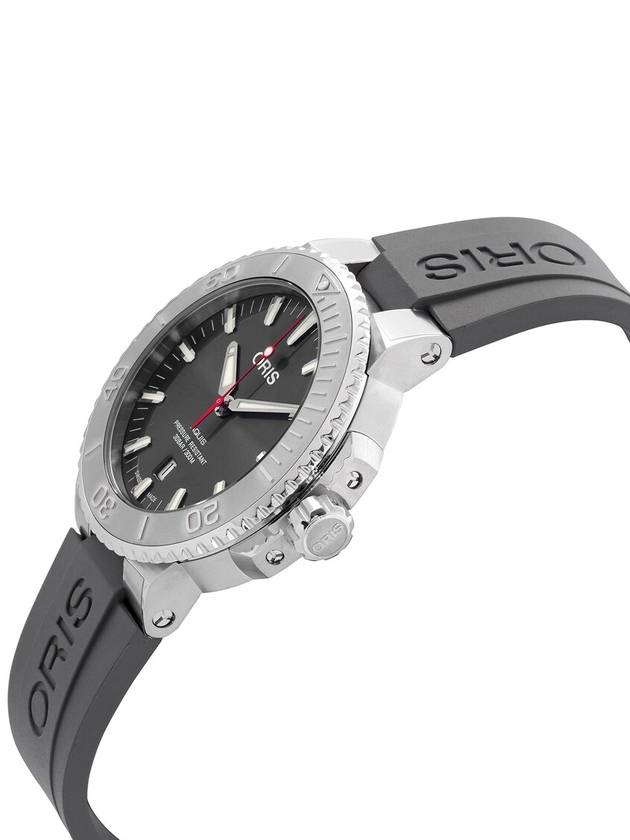 Oris Aquis Automatic Grey Dial Men's Rubber Watch 01 733 7730 4153-07 4 24 63EB - ORIS - BALAAN 2